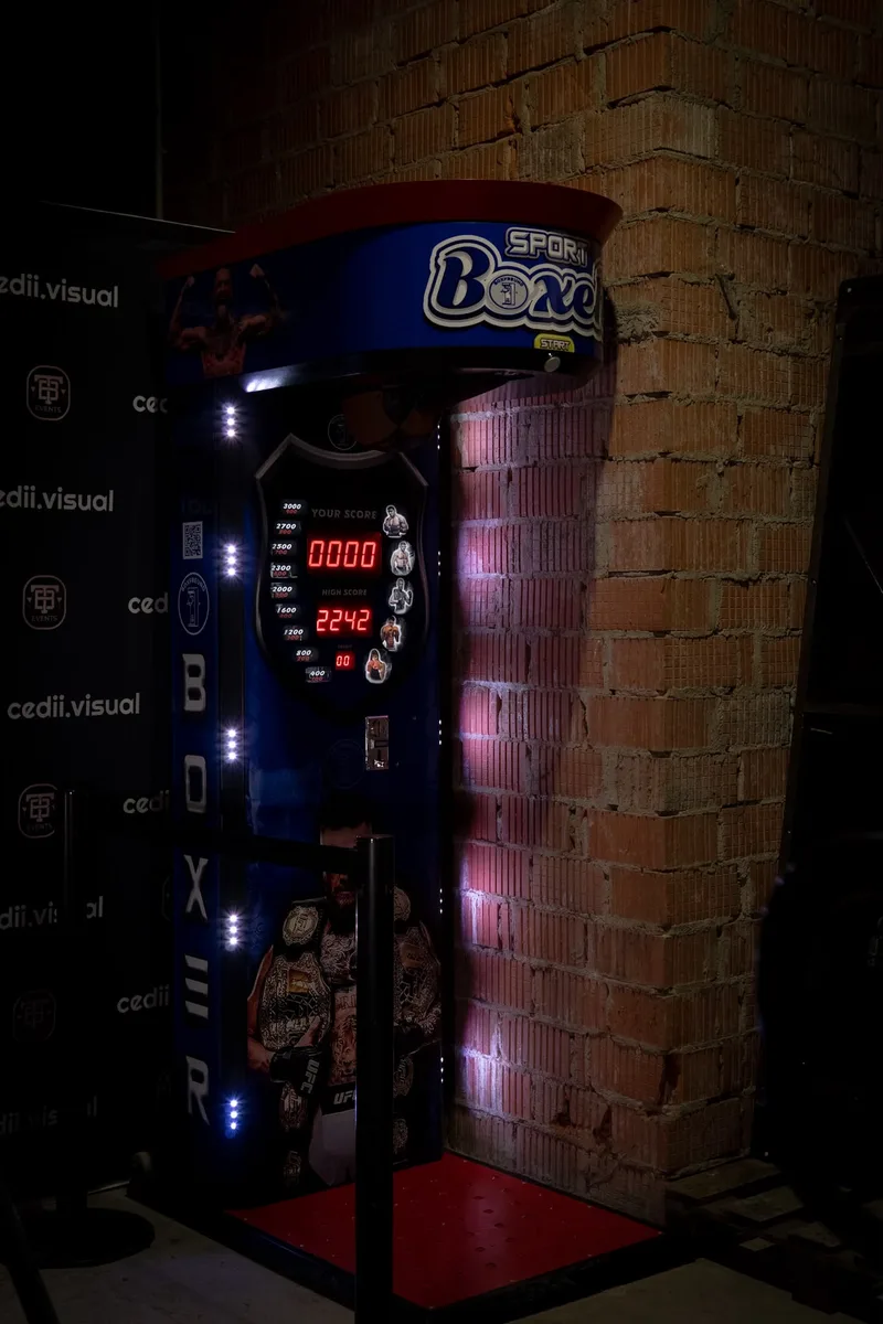 Boxautomat im Einsatz